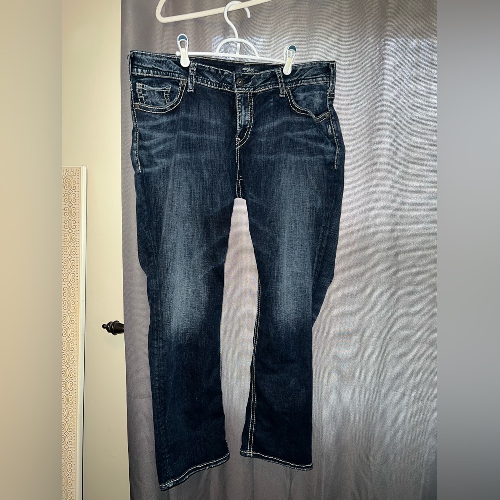 Silver jeans